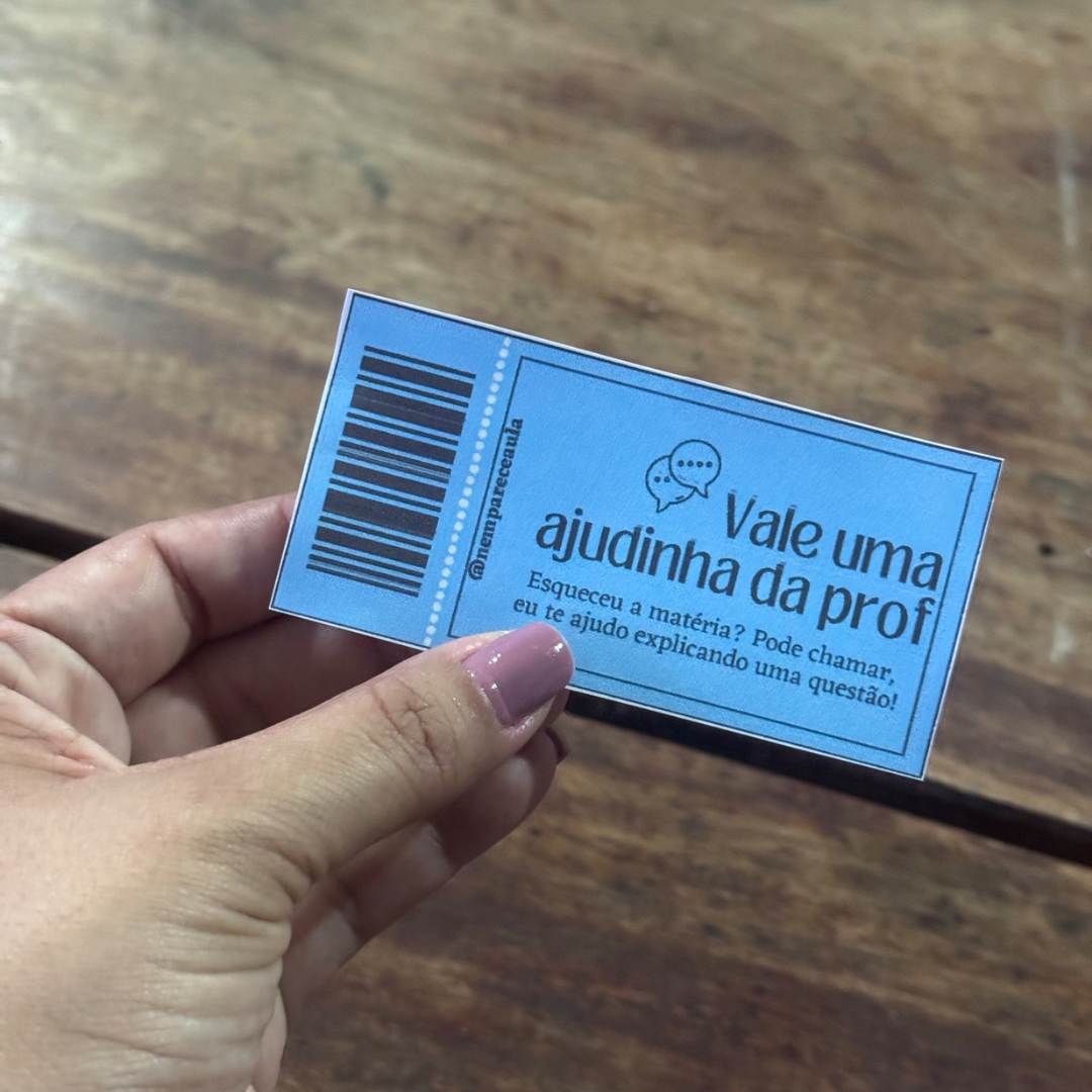 Tickets alunos