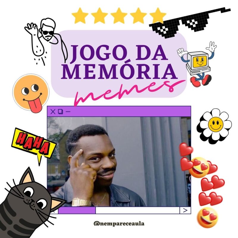 Jogo da memória memes