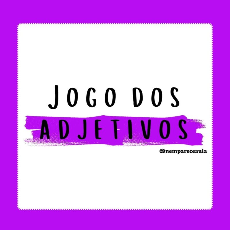 Jogo dos adjetivos