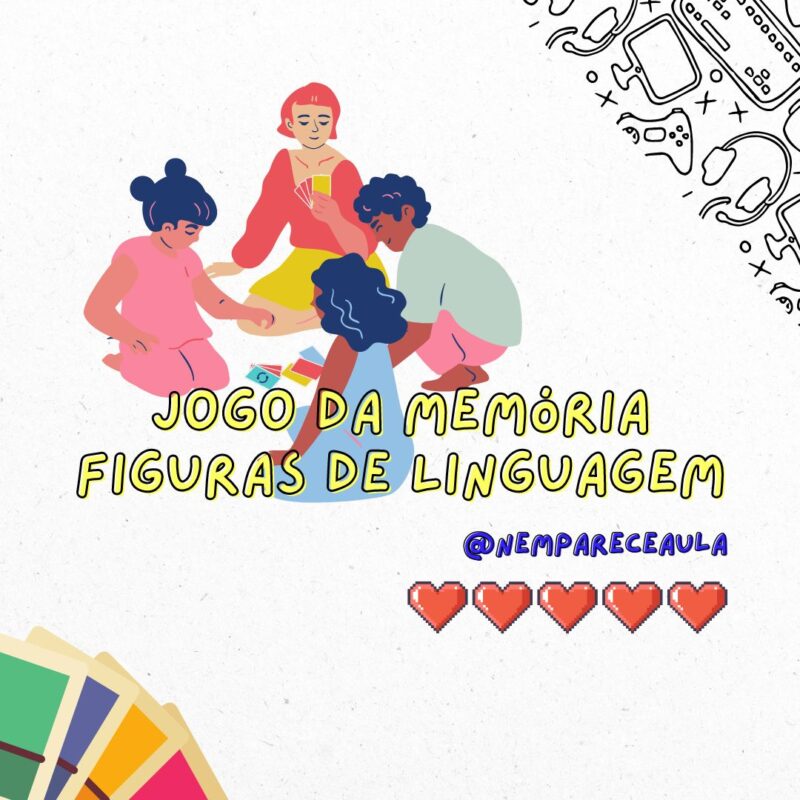 Jogo da memória figuras de linguagem