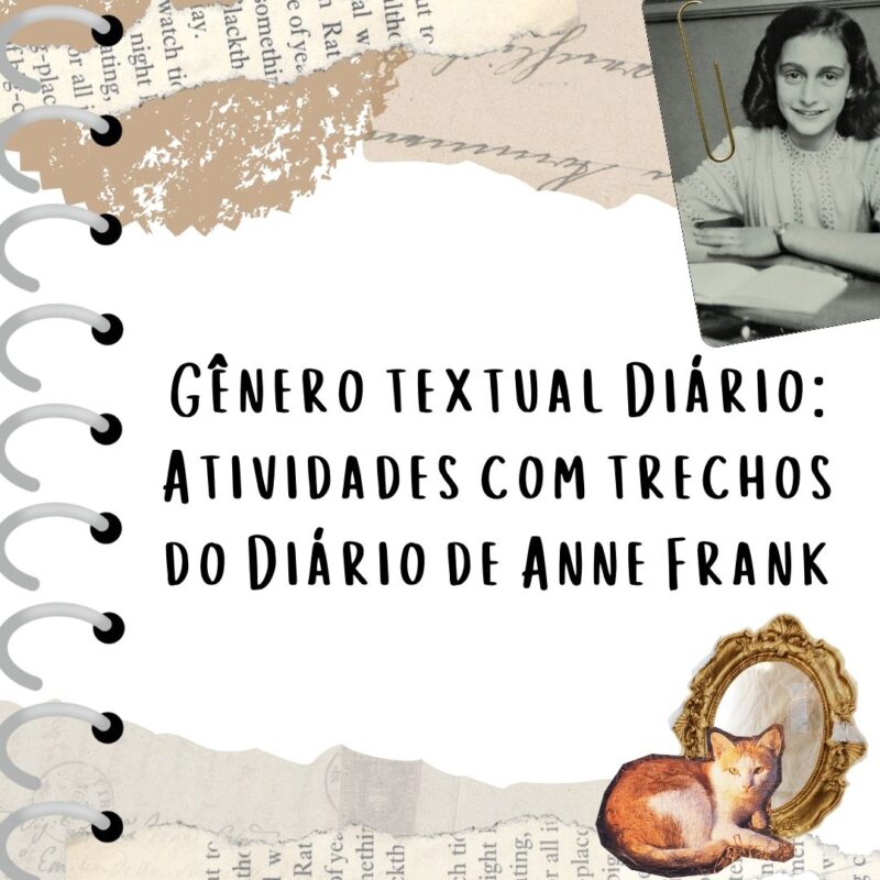 Gênero textual diário: atividades Anne Frank