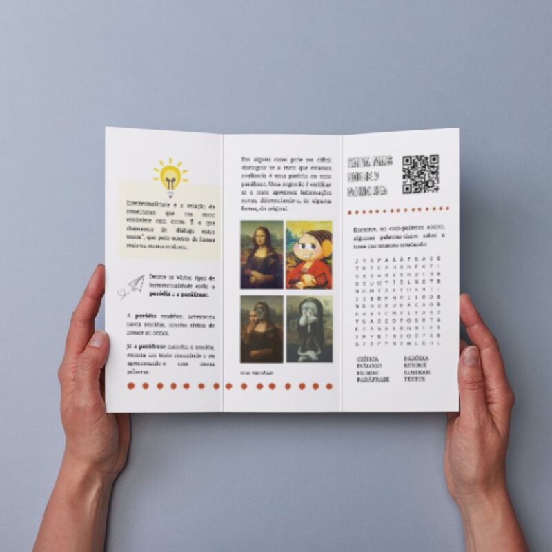 Fôlder intertextualidade: paródia e paráfrase