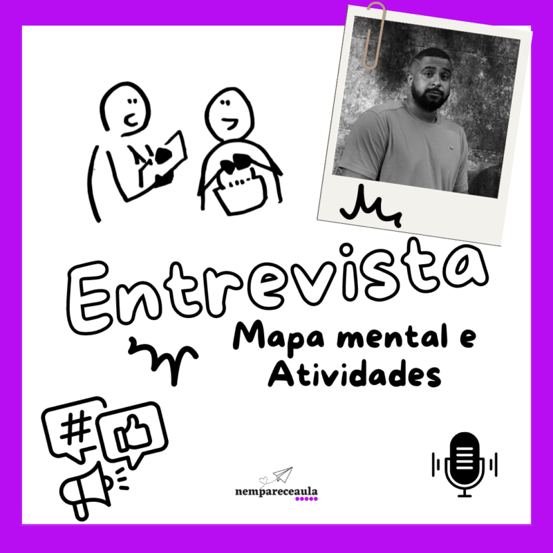 Gênero textual entrevista: mapa mental e atividades