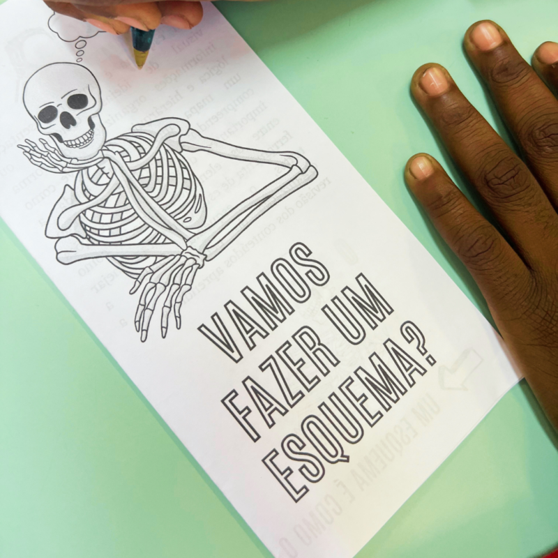 Fôlder "Vamos fazer um esquema?"