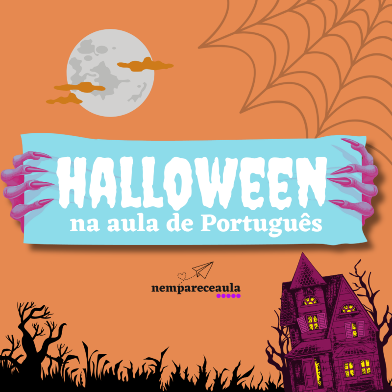 Halloween na aula de português