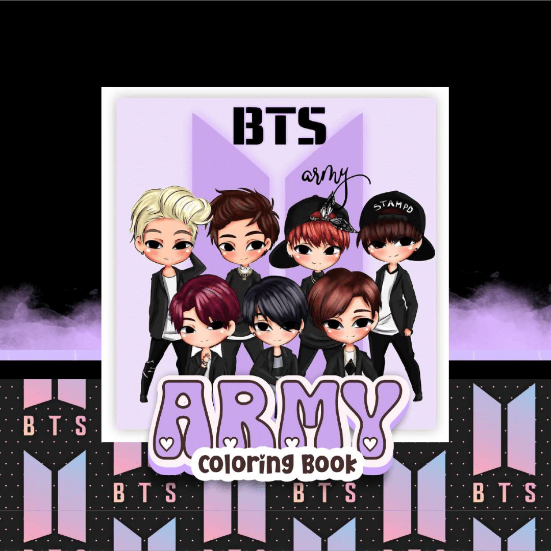 Livro de colorir: BTS (PDF)