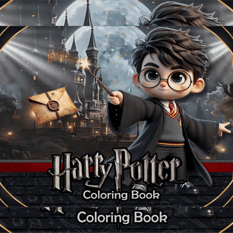 Livro de colorir: Harry Potter (PDF)