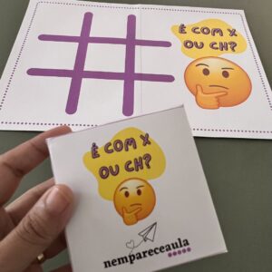 Jogo da Velha: é com x ou ch?