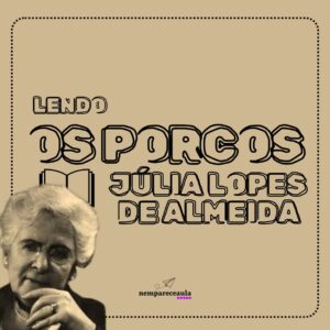 Lendo "Os porcos" na escola