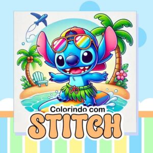Livro de Colorir — Stitch (PDF)