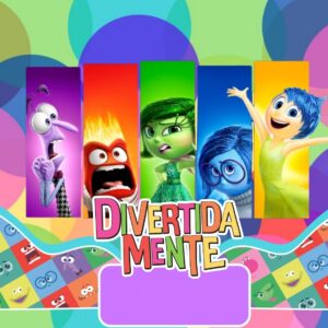Livro de Colorir — Divertidamente (PDF)