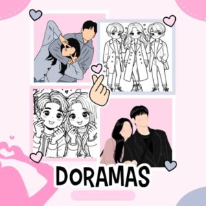 Livro de Colorir — Doramas (PDF)