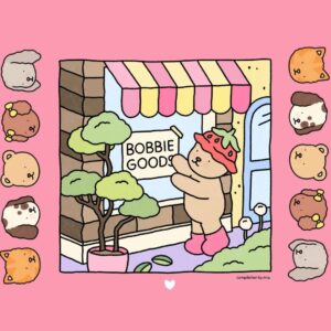 Livro de Colorir — Estilo Bobbie Goods (PDF)