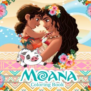 Livro de Colorir — Moana (PDF)