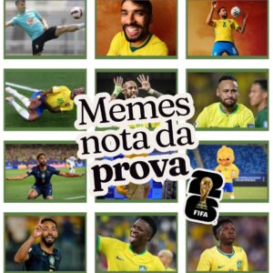Memes: nota da prova edição COPA